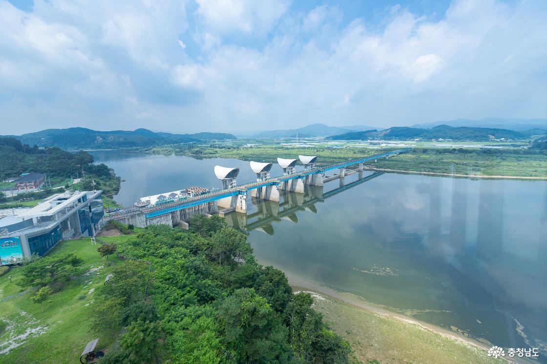 4. 전망대에서 바라본 백제보