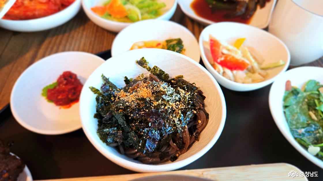 부드러운 들기름 막구수 