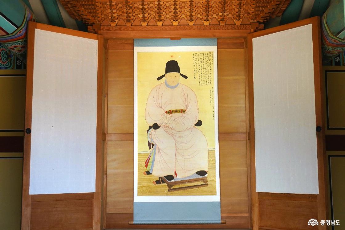 목은 이색 선생 영정