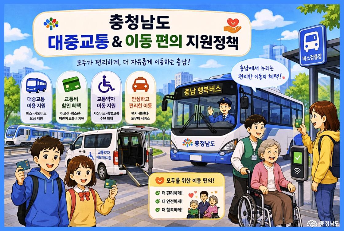 충남 교통 복지 지원