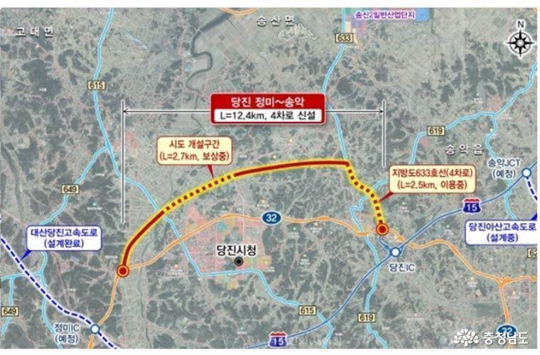 국도32호선 대체 우회도로 예상노선 