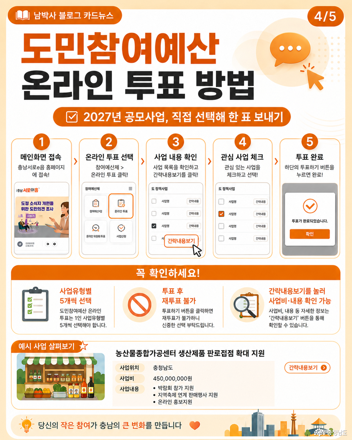 온라인 투표 방법