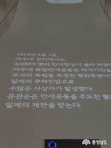 영상전시설명