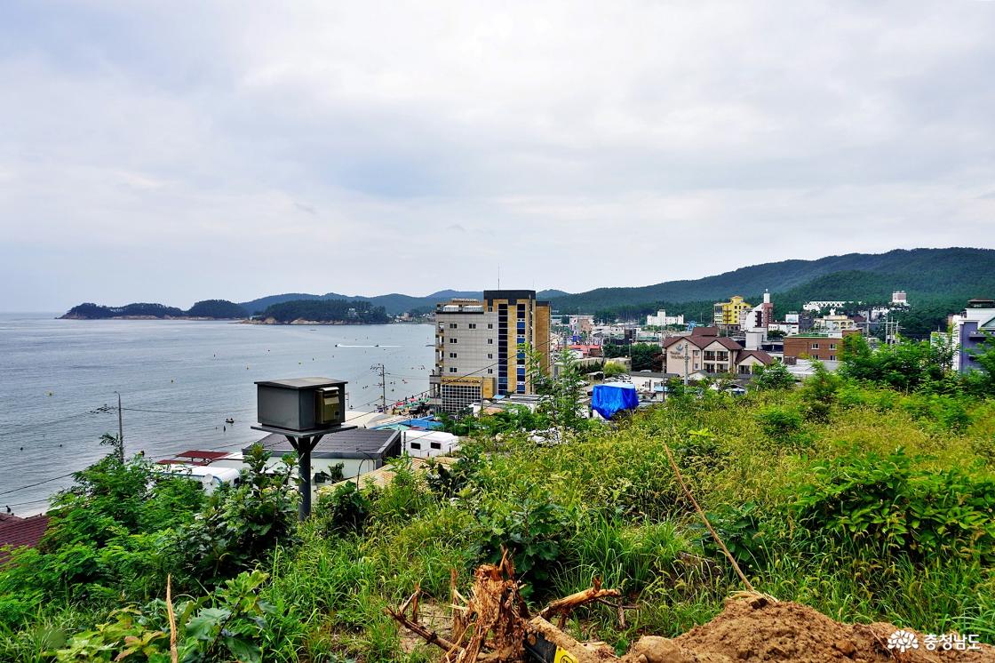 만리포 해수욕장 