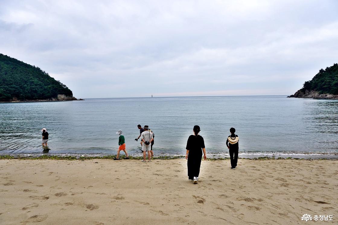백리포해수욕장 전경