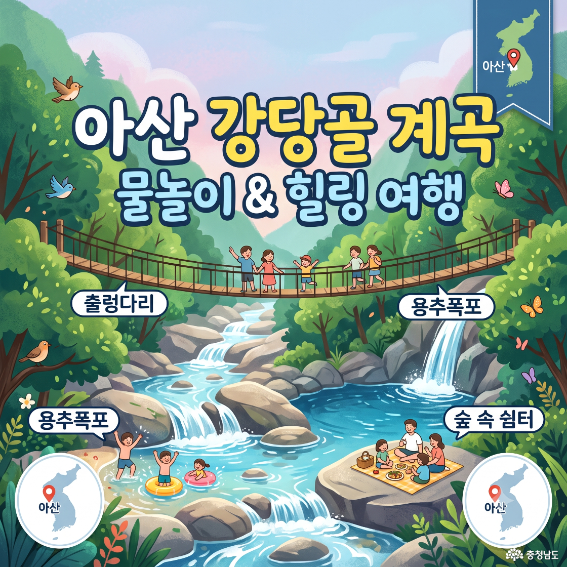 시원한 계곡물에 발 담그고 즐기는 여름 나들이 아산 강당골 계곡 후기