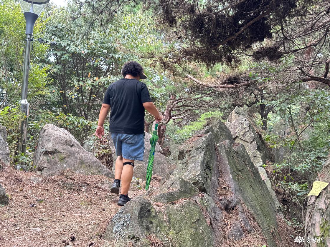 청양 가볼만한곳 우산성 청룡정 우산공원 트레킹 후기