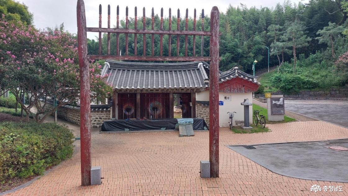 죽림서원 입구