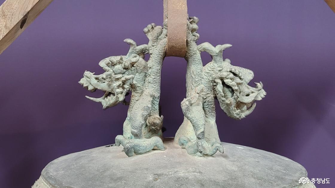 마곡사 성보박물관 마곡사 동종 용뉴.