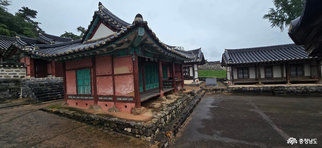 정산향교 내부 모습
