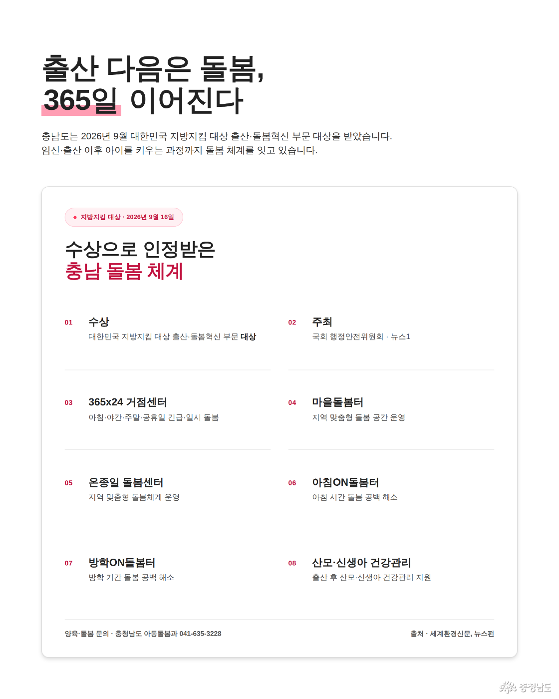 출산 이후 돌봄 체계