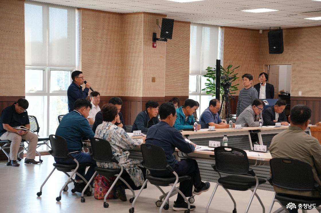 당진시의회 면천면 이장간담회