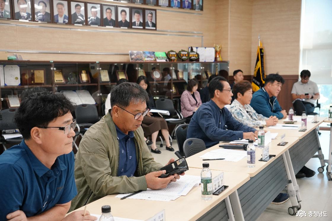 당진시의회 면천면 이장간담회