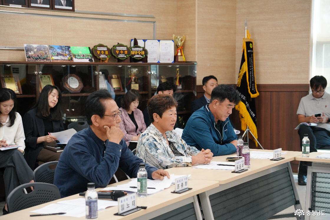 당진시의회 면천면 이장간담회