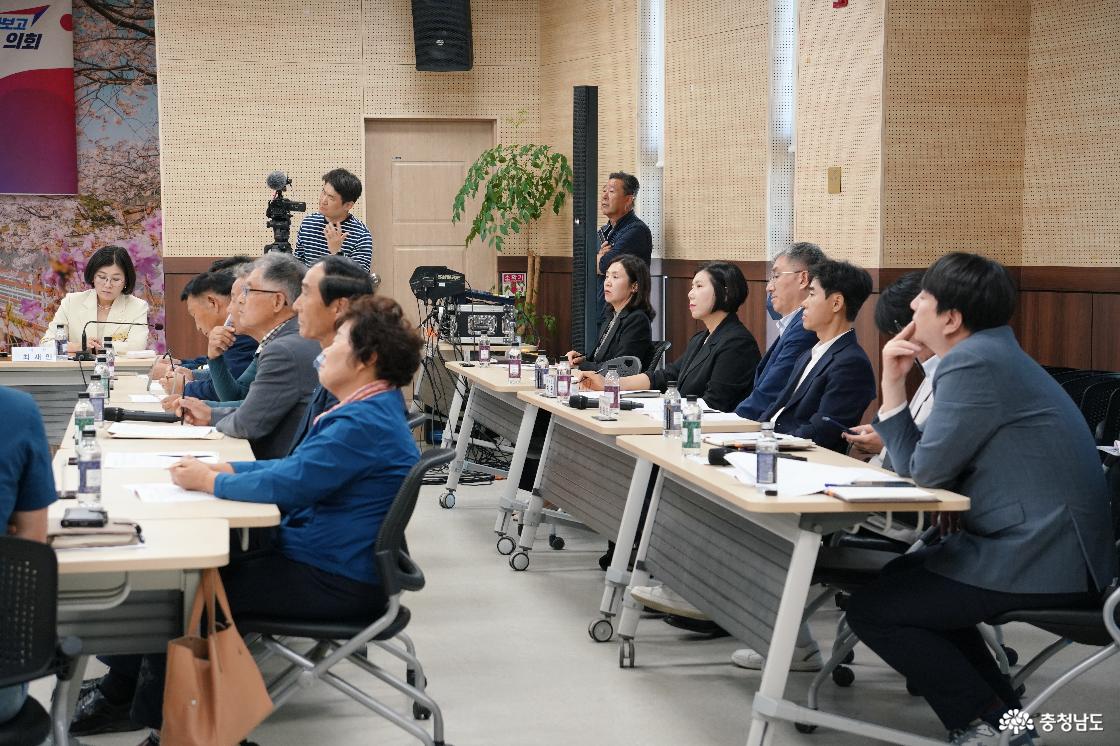 당진시의회 면천면 이장간담회