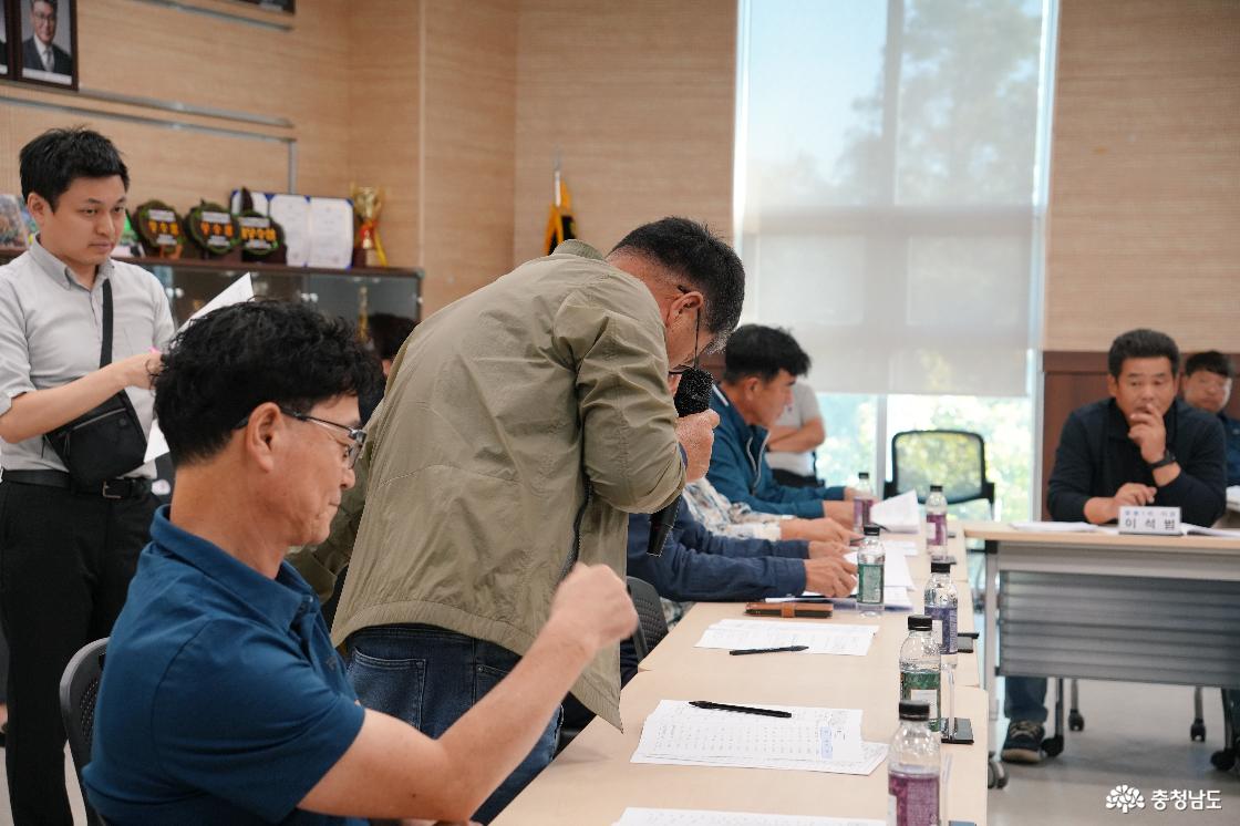 당진시의회 면천면 이장간담회