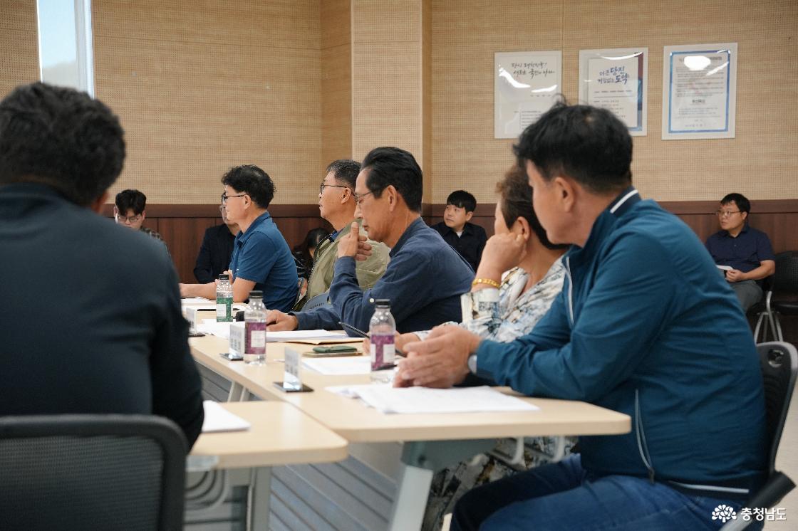 당진시의회 면천면 이장간담회
