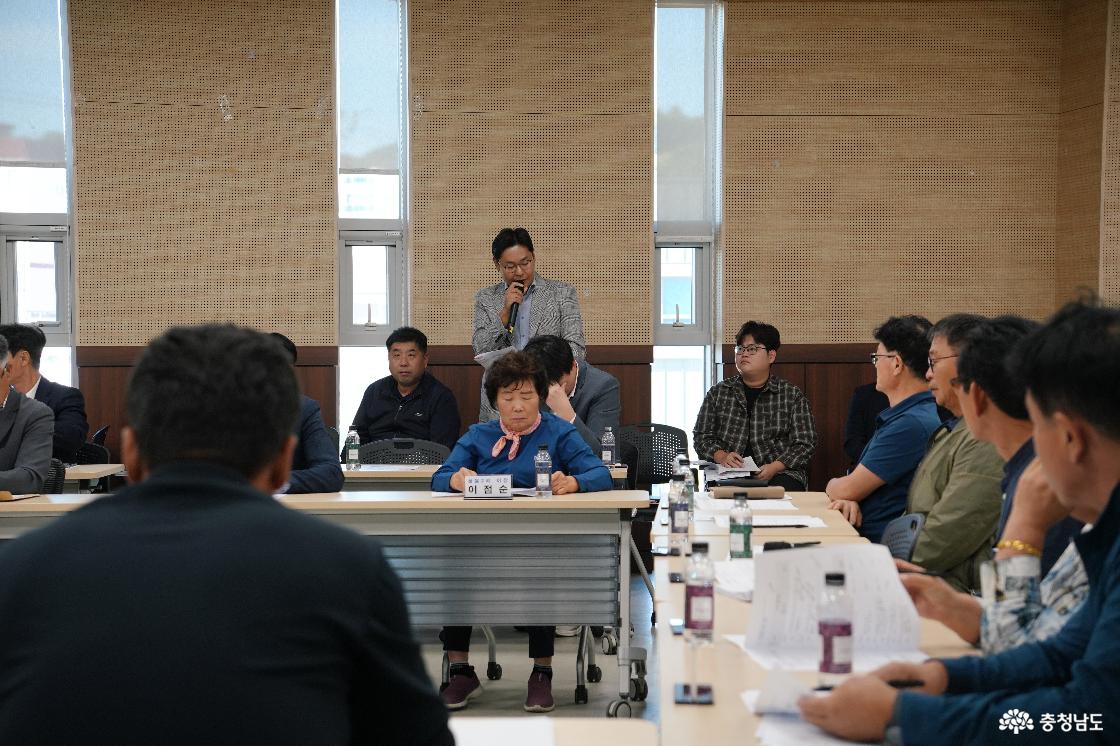 당진시의회 면천면 이장간담회