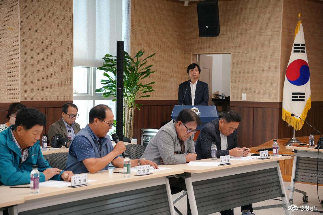 당진시의회 면천면 이장간담회