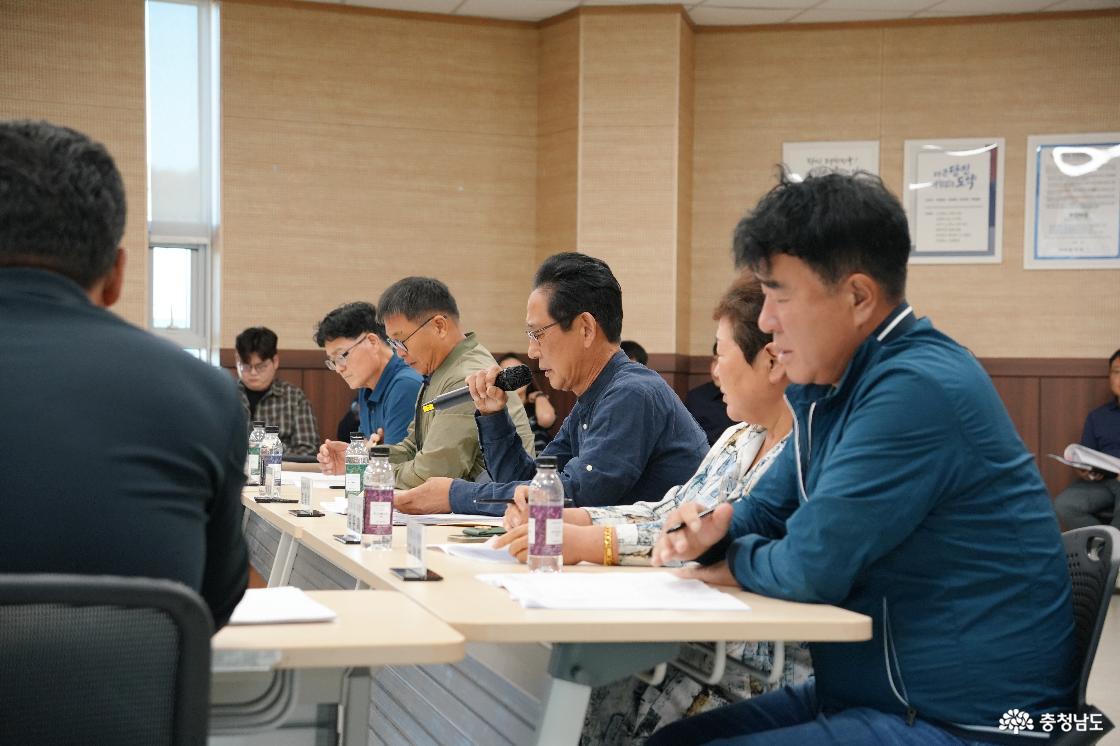당진시의회 면천면 이장간담회