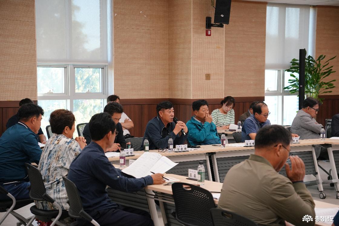 당진시의회 면천면 이장간담회