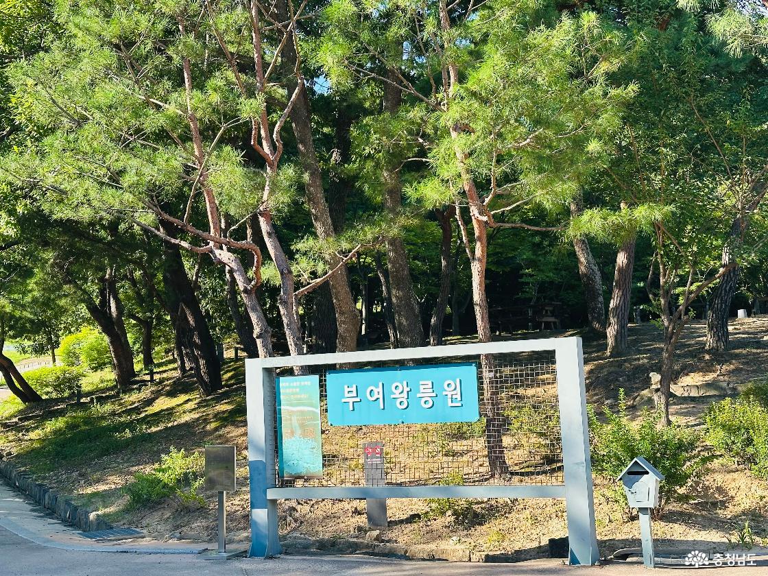 부여왕릉원 입구