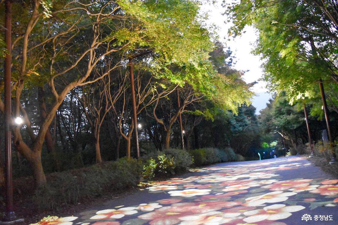 산책로 바닥 조명등