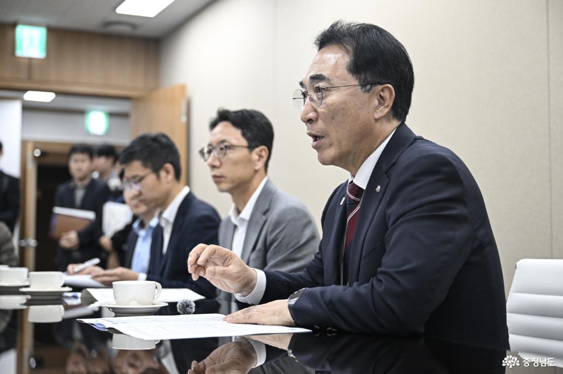 박수현 지사, 정부에 공공기관 이전 지원 요청