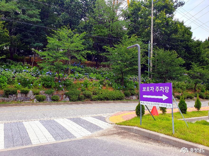 아산 이화피닉스요양병원 보호자주차장